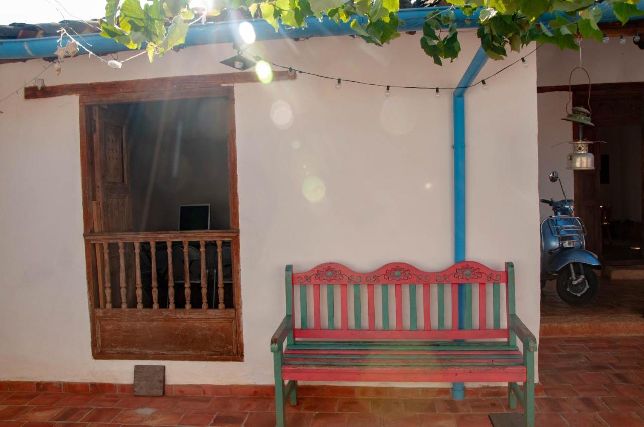 La Juanita Hostel Barichara Exterior foto