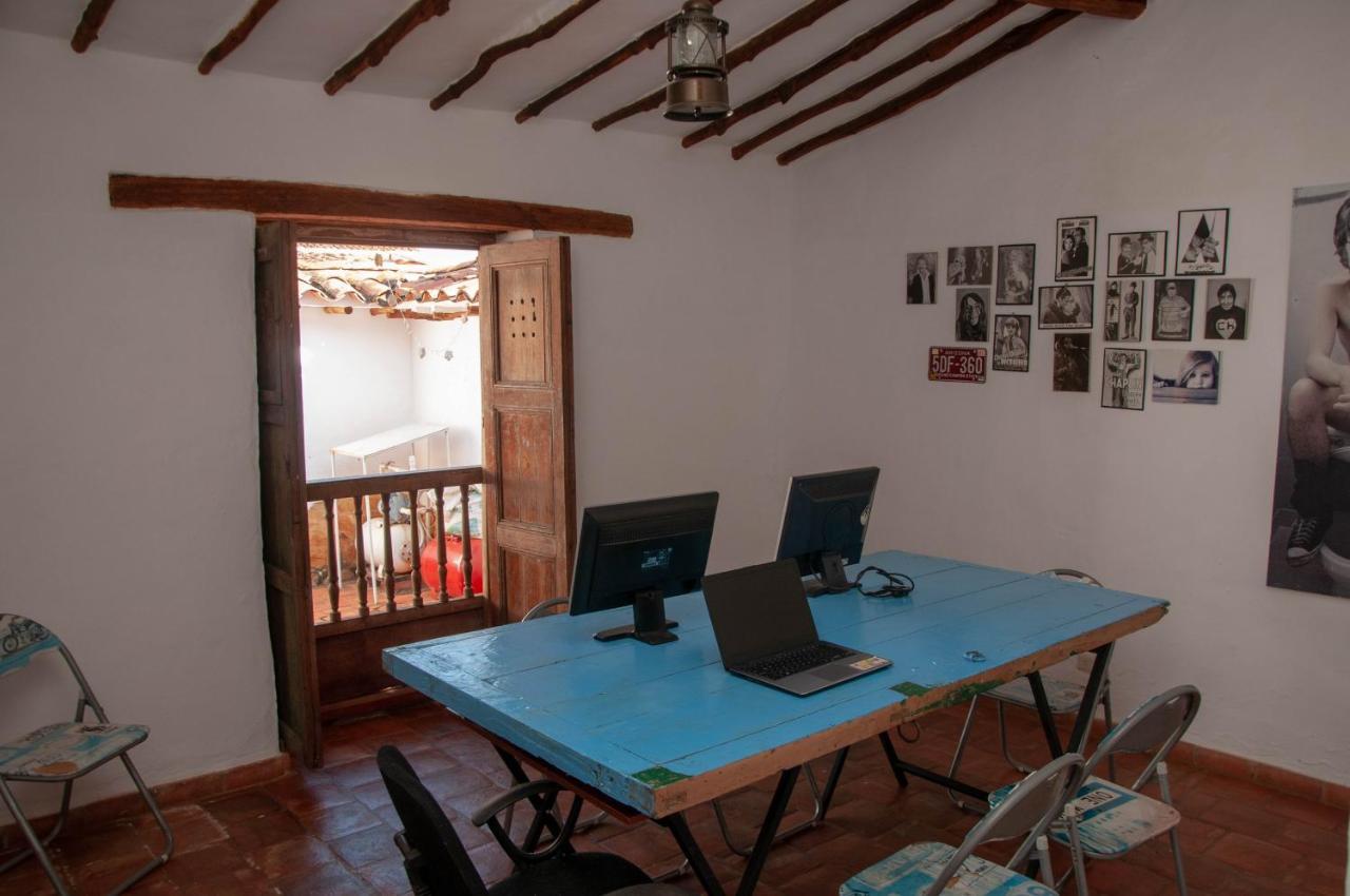 La Juanita Hostel Barichara Exterior foto